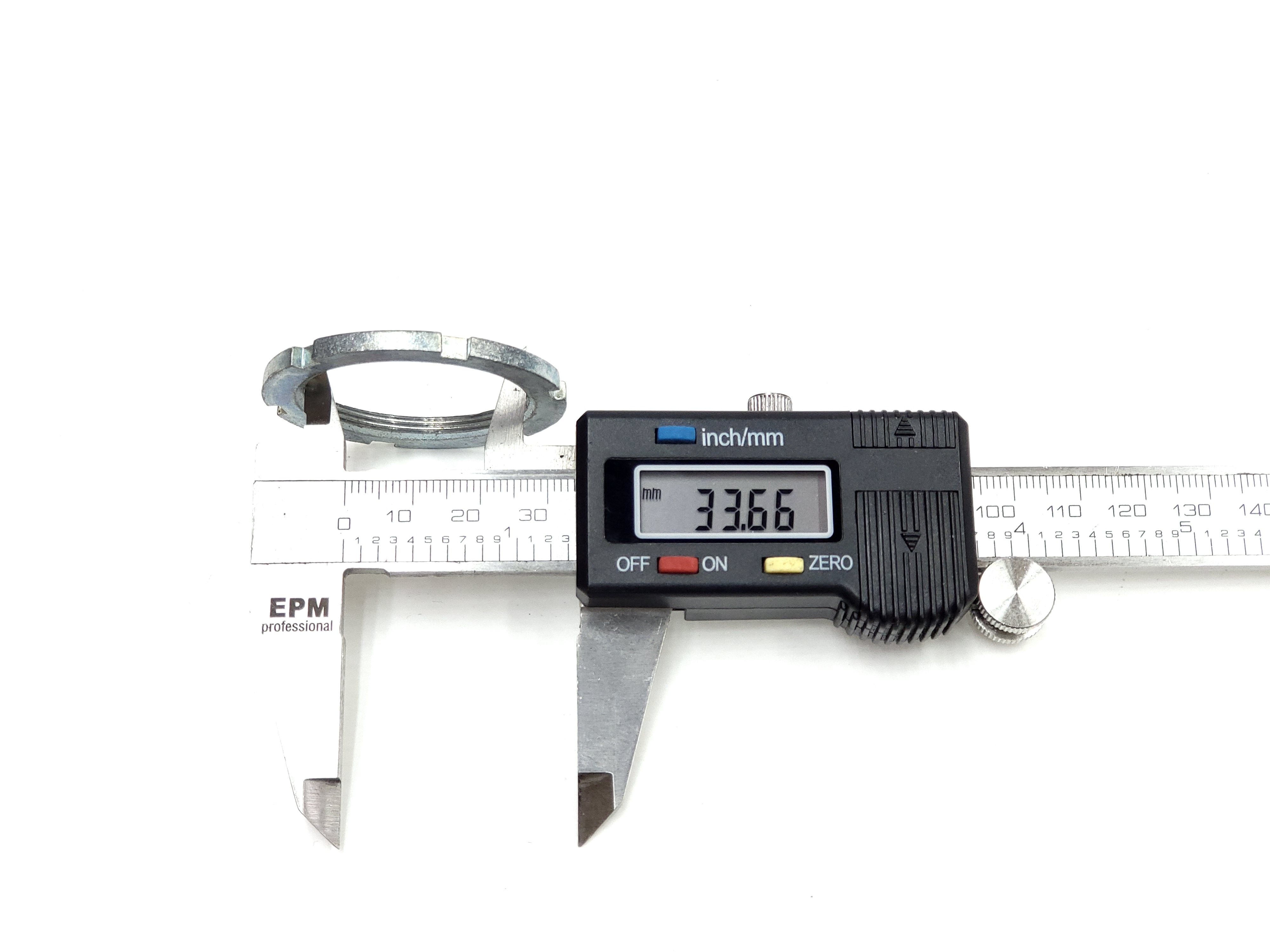 NOWA Nakrętka kontrująca suportu do roweru 33,6 mm