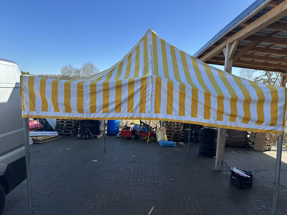 Namiot gralech 3x4.5 stalowy