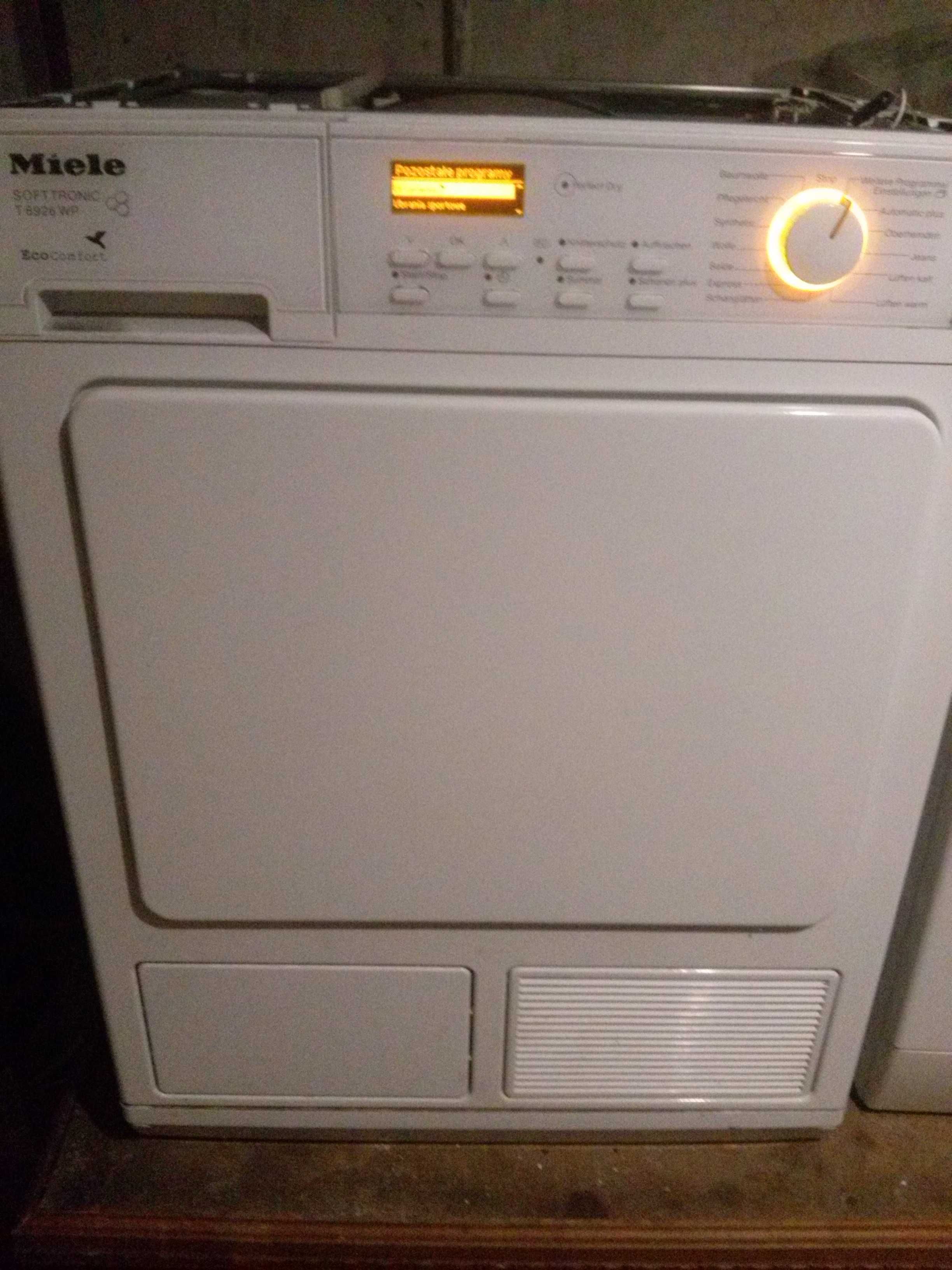 suszarka miele softtronic T8926 WP