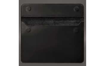 Кожаный ЧЕХОЛ черный  на магнитах MACBOOK AIR/PRO 13''