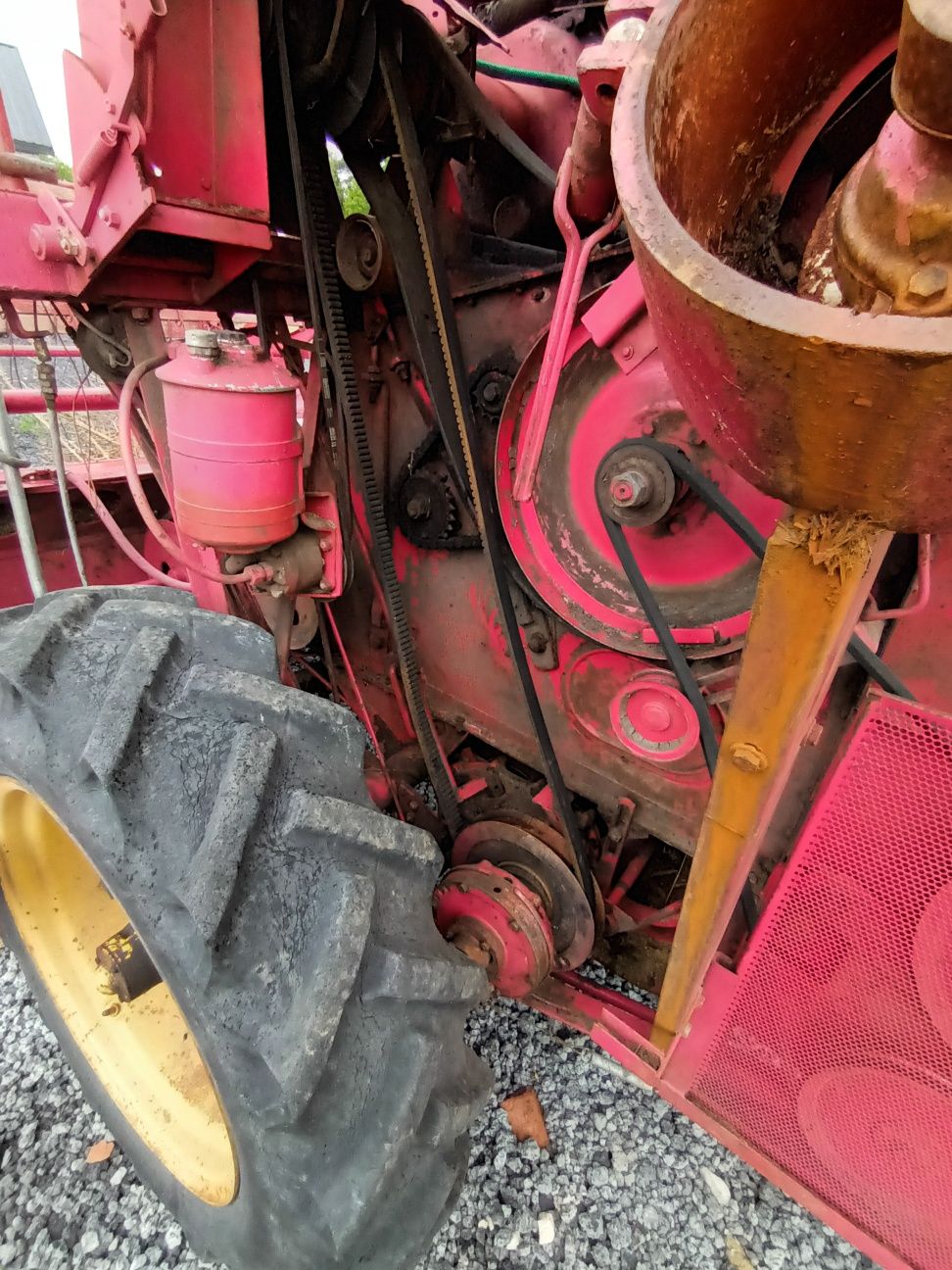 Massey Ferguson 31 części, skrzynia biegów heder silnik