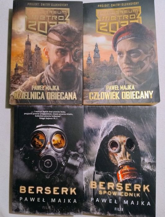 Berserk Dzielnica obiecana Człowiek obiecany Paweł Majka