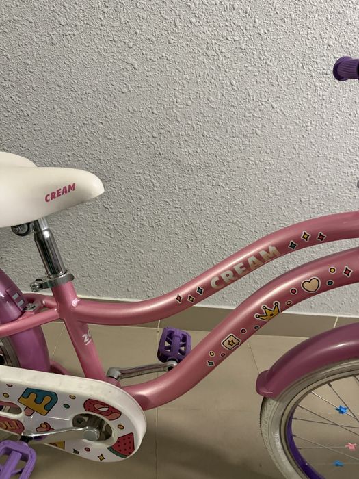 Велосипед  детский Cream для девочки