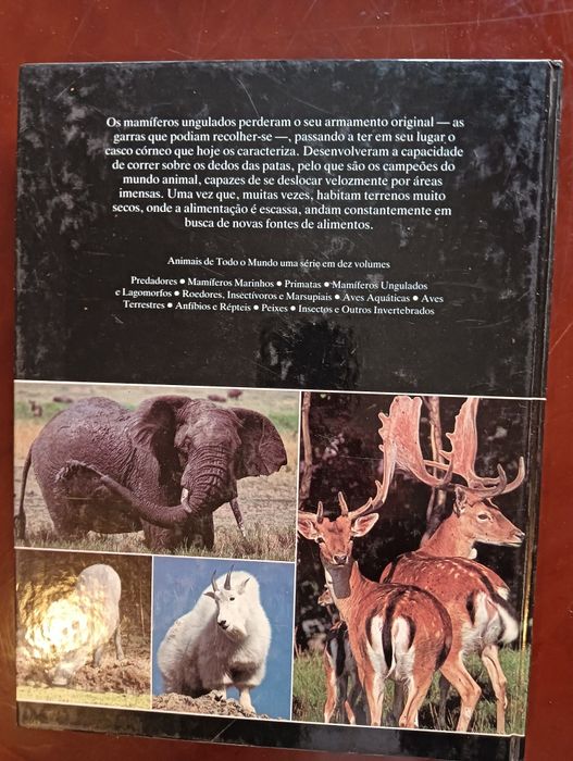 Mamíferos ungulados e lagomorfos; 	Coleção Animais de todo o Mundo