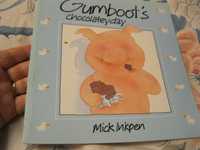 детская книга свинка Gumboot's chocolatey day Мик Инкпен Mick Inkpen