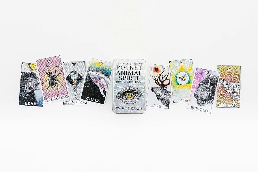 Tarot Animal Spirit (tamanho bolso) baralho + guia NOVO -PORTES GRÁTIS