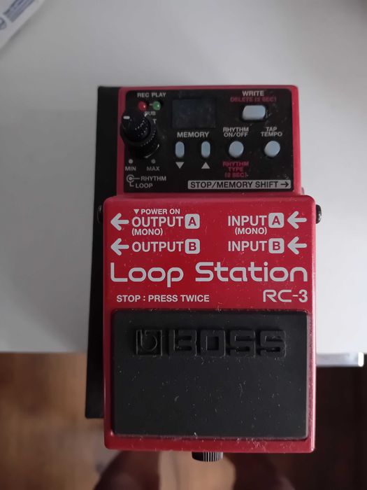 Pedal de loop boss rc 3