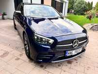 Mercedes-Benz Klasa E 4-matic 9G-Tronic AMG Polski salon Fabryczna Gwarancja Kamery360 VAT
