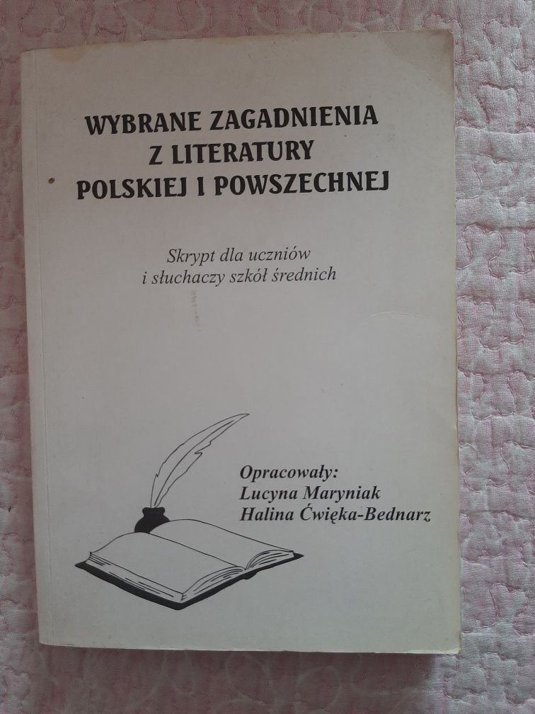 Wybrane zagadnienia z literatury Polskiej I Powszechnej