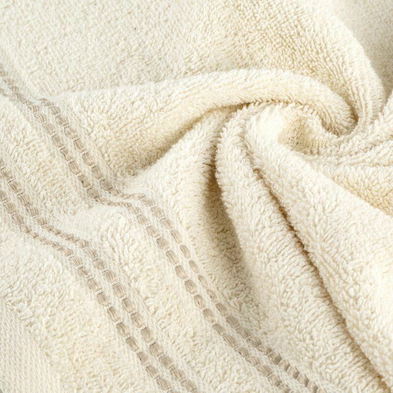 Ręcznik Ally 50x90 kremowy frotte 500 g/m2