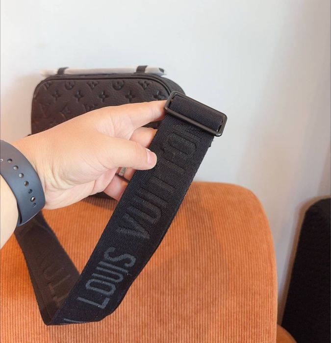 LOUIS VUITTON S LOCK сумка мужская кожаная через плечо мессенджер