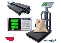 Waga magazynowa do 150kg 30x40cm z oparciem elektroniczna platformowa