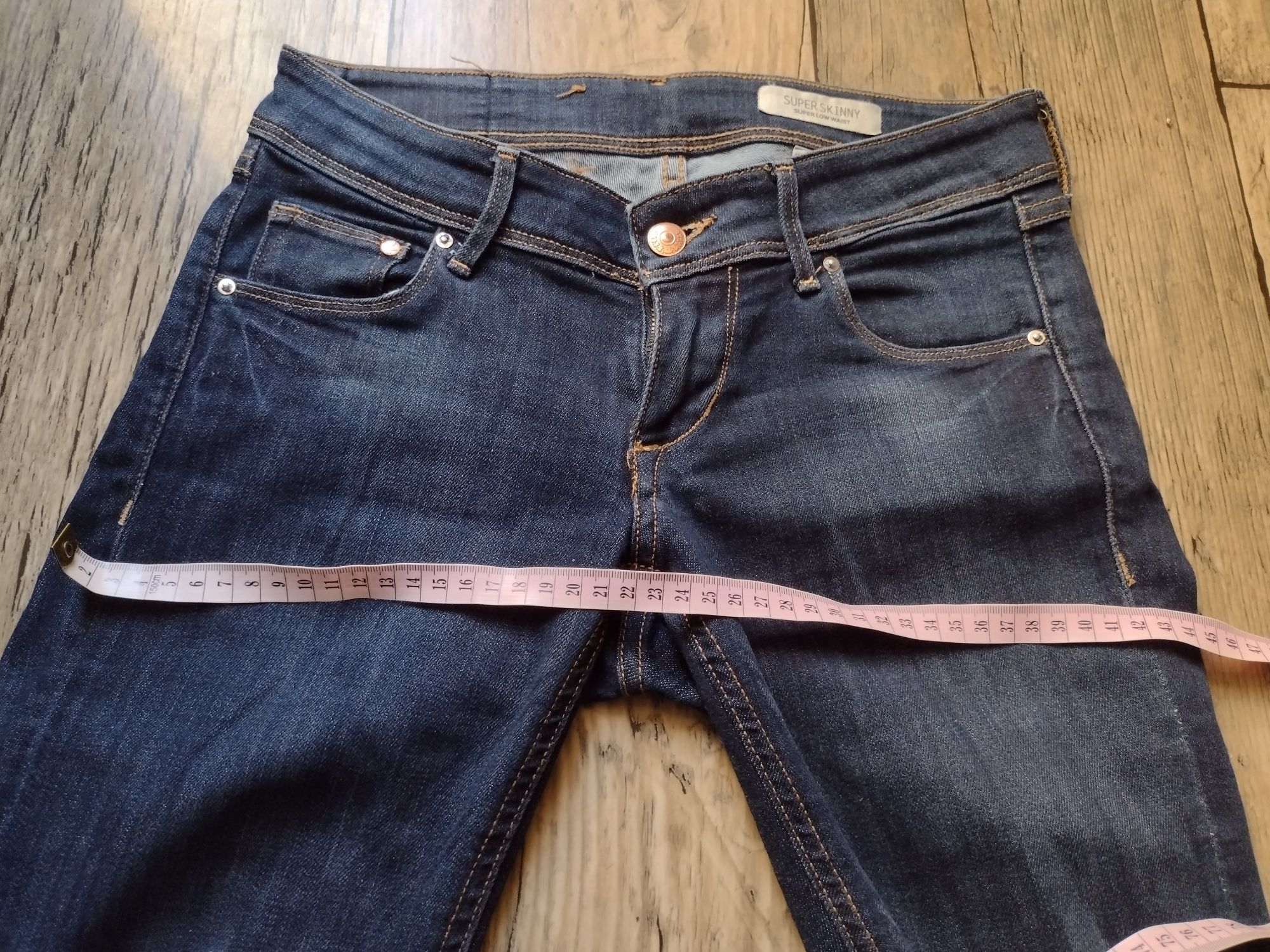 Spodnie jeansowe damskie H&M rozmiar S, 26/30