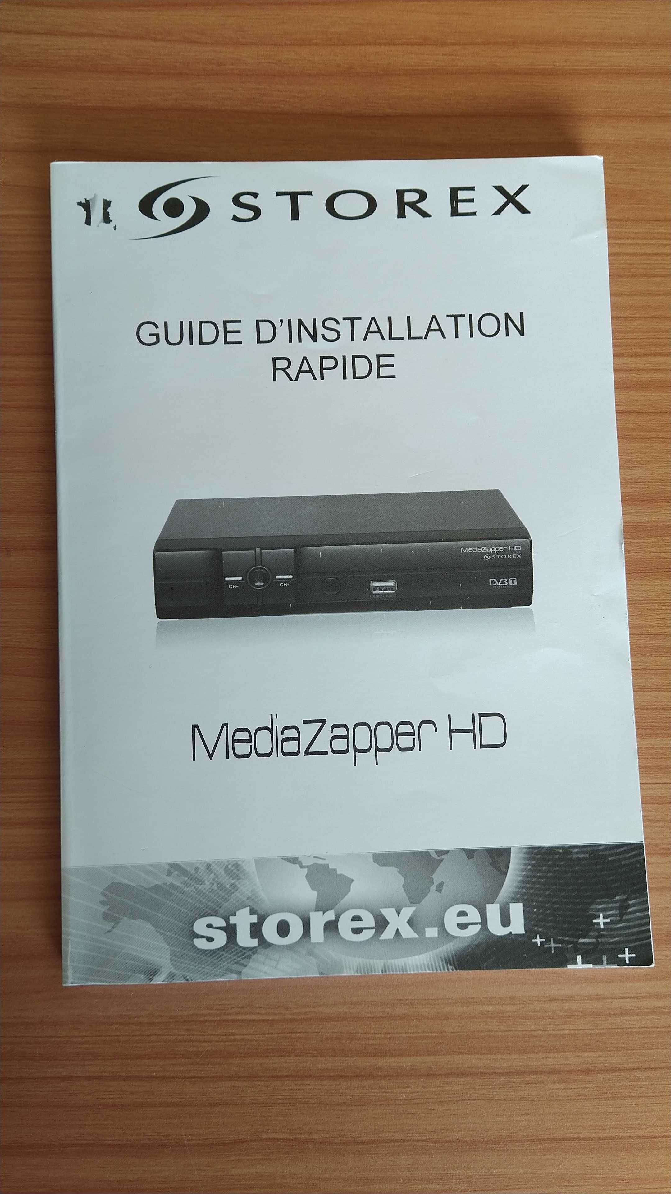 Leitor/sintonizador multimédia,  TNT HD STOREX MEDIAZAPPER