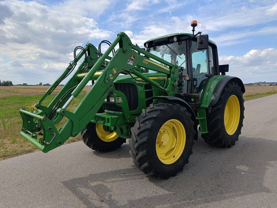 John Deere 6430 z turem John Deere 633, 6420, 6330, 6320, 6530, 6630