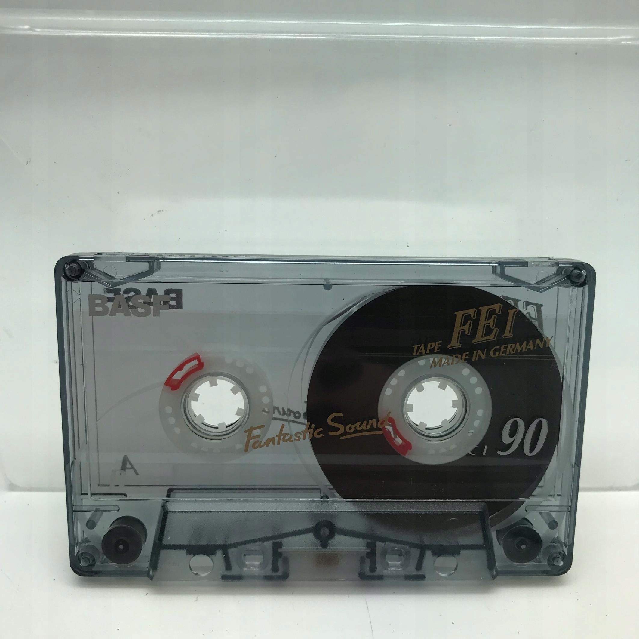 Kaseta - Kaseta magnetofonowa Basf Fe I 90