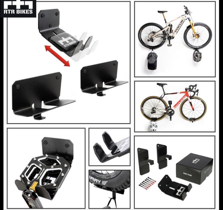 Uchwyt ścienny na rower