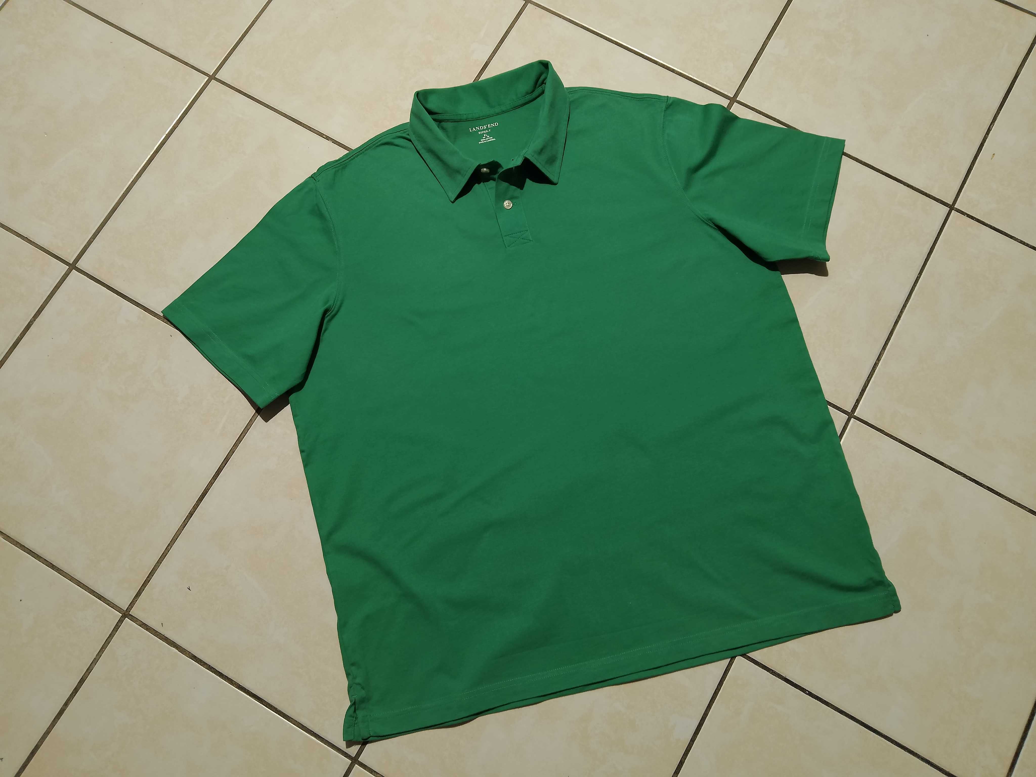 LANDS END USA - NOWA! Koszulka Polo Męska rozmiar XL