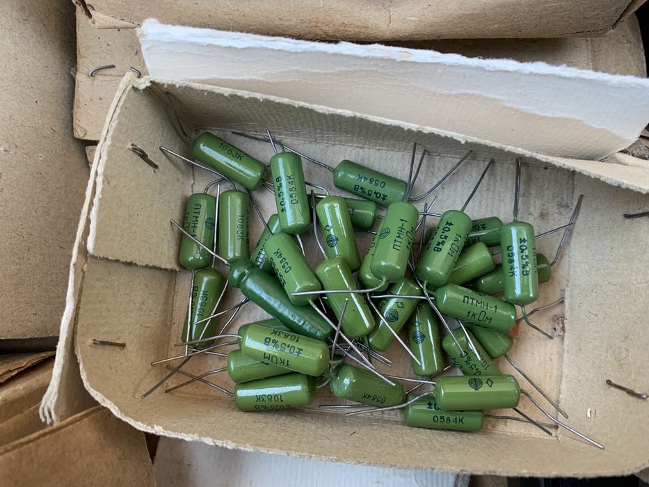 Конденсатор ссср новое