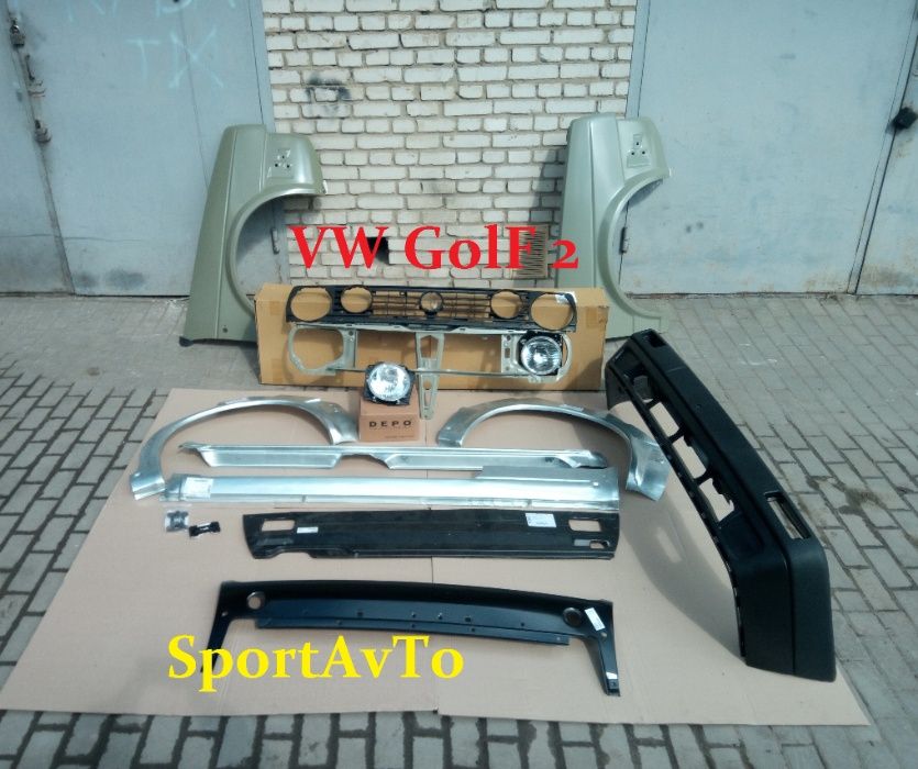 Golf 2 спойлер переднього бампера GTI 3 4 5 Jetta губа ГУБЫ решетка