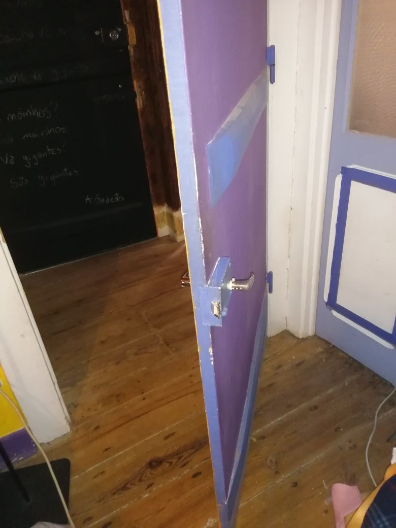 Porta interior antiga 82 x 200 cm