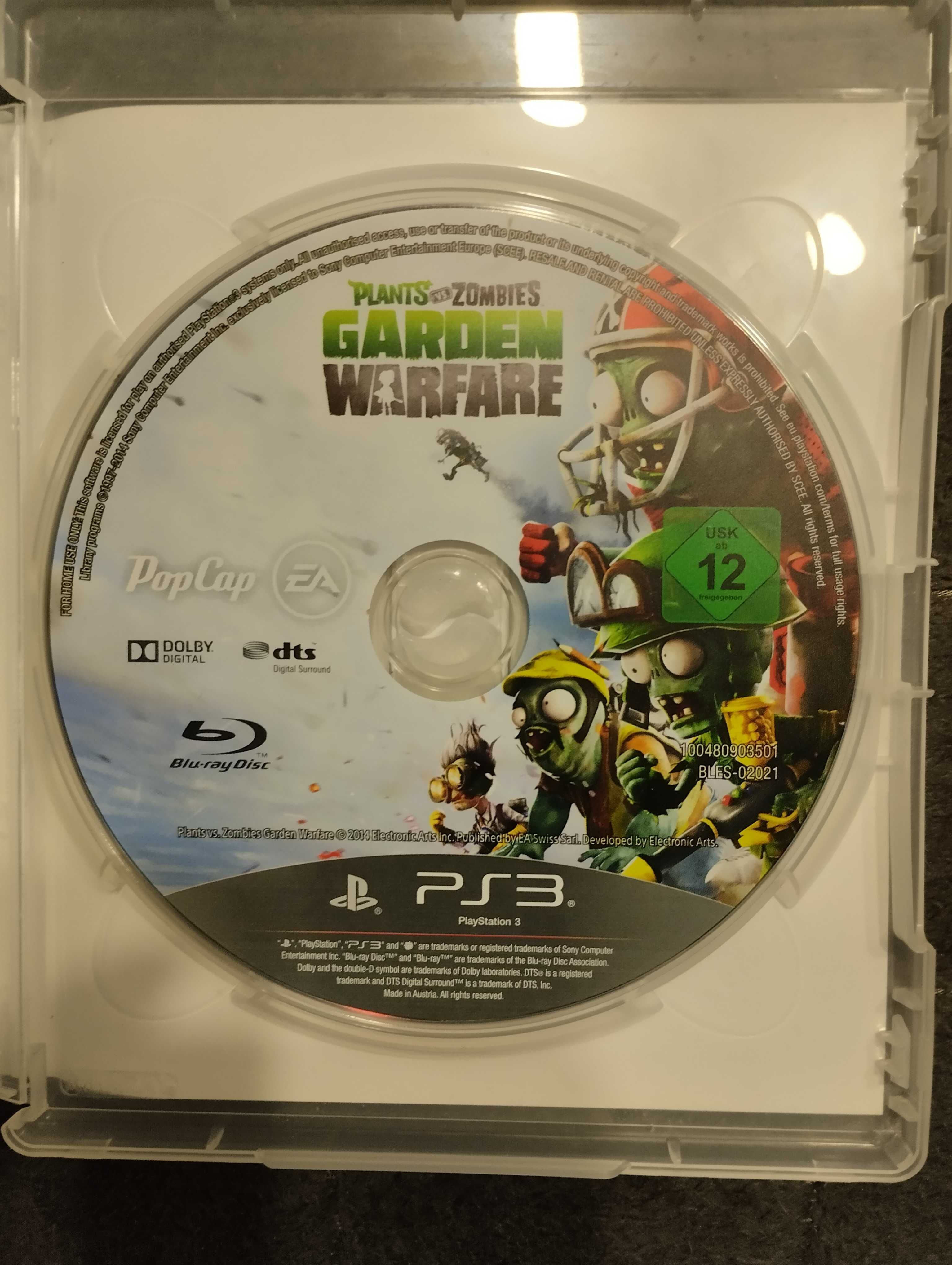 Диск Plants Vs Zombies на Sony PlayStation 3
