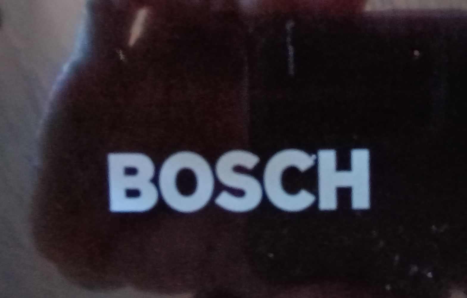Placa de fogão Bosch a funcionar, faltam apenas botões de bancada