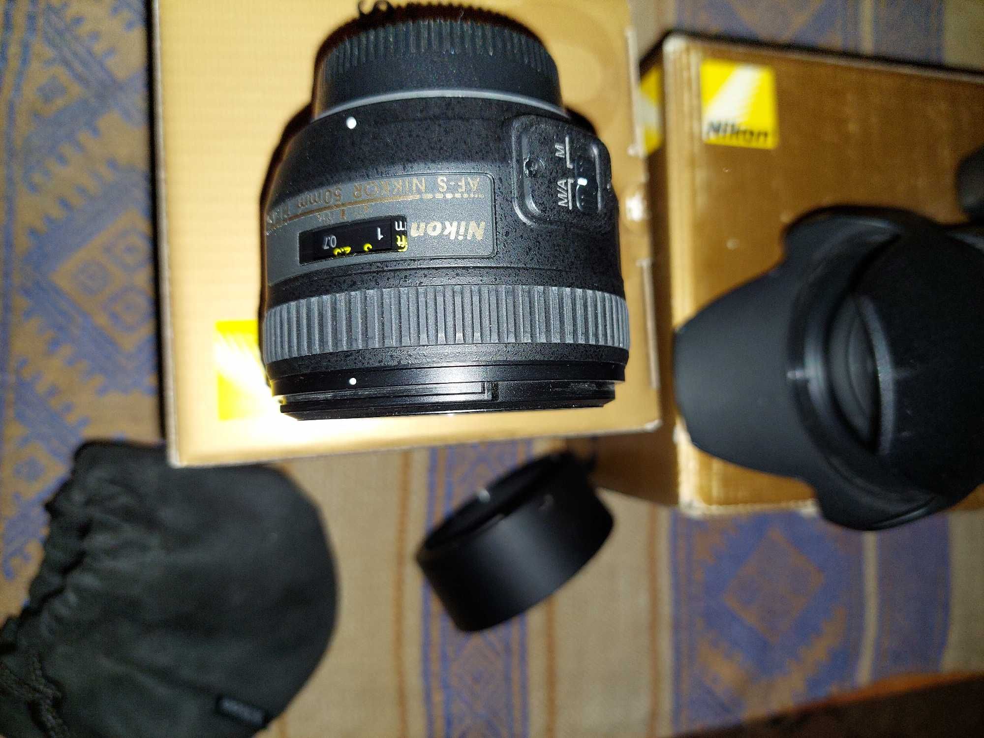 Продам об'єктив Nikon AF-S DX Nikkor 50 mm f/1.4G