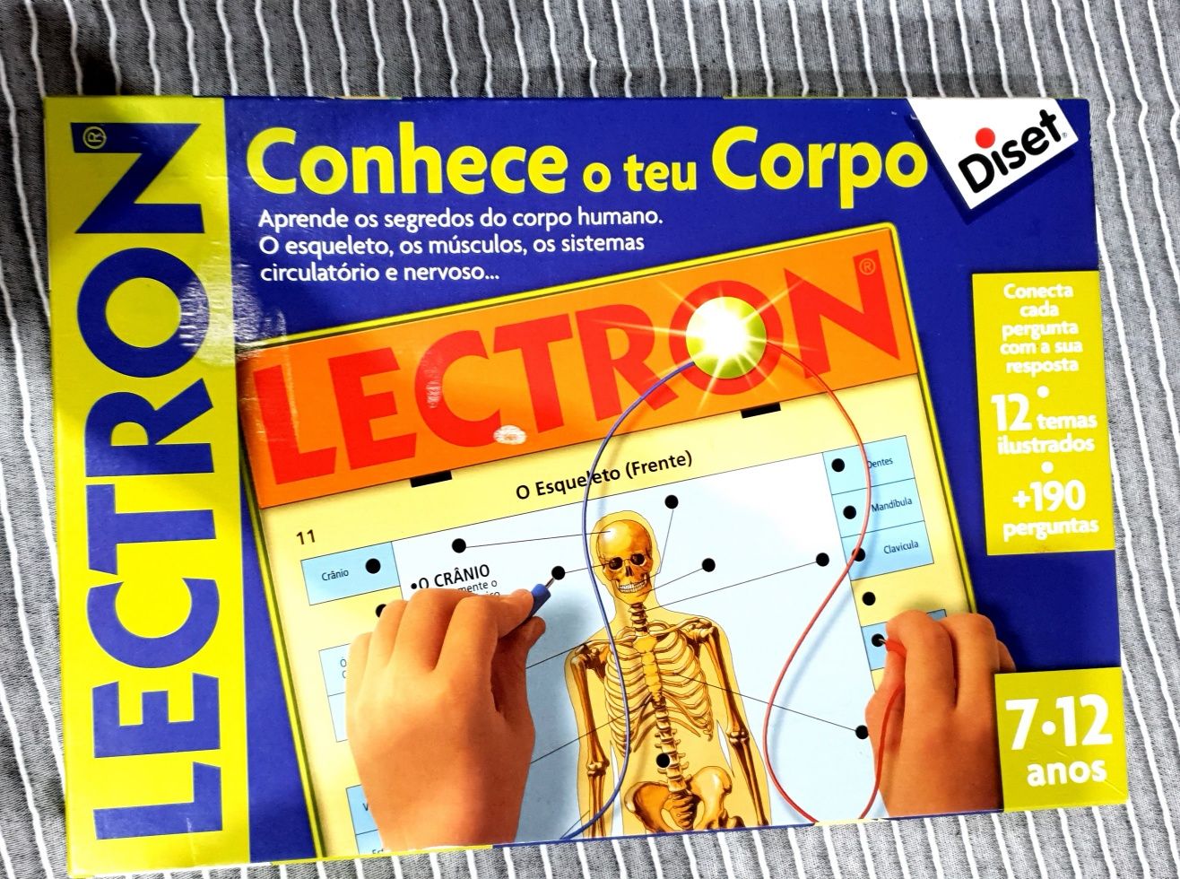 Jogo de Mesa "Conhece o Teu Corpo", da Diset Lectron