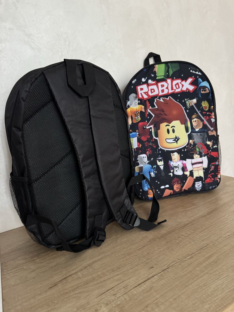 Рюкзак  дитячий Роблокс герої Roblox/портфель ранець для дітей чорний