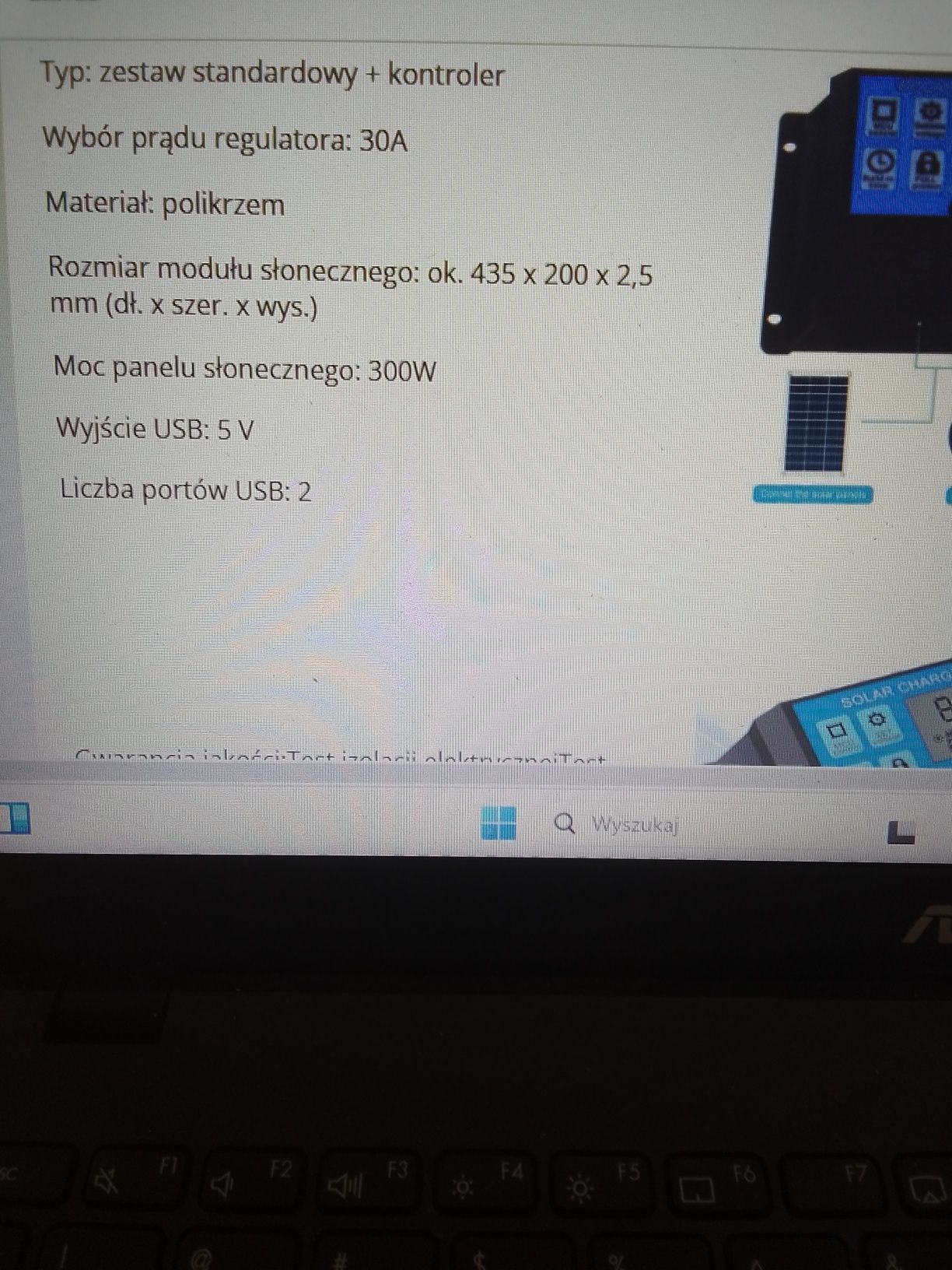 Tani zestaw fotowoltaiczny 12 v 90 w