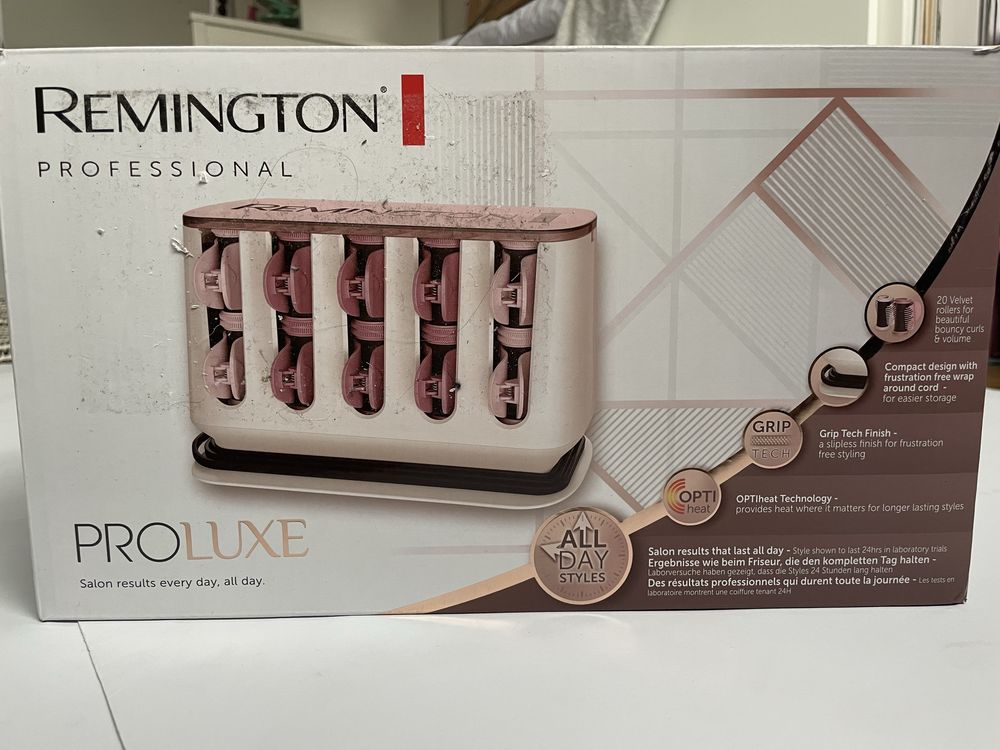 Remington welurowe termiczne wałki do włosów