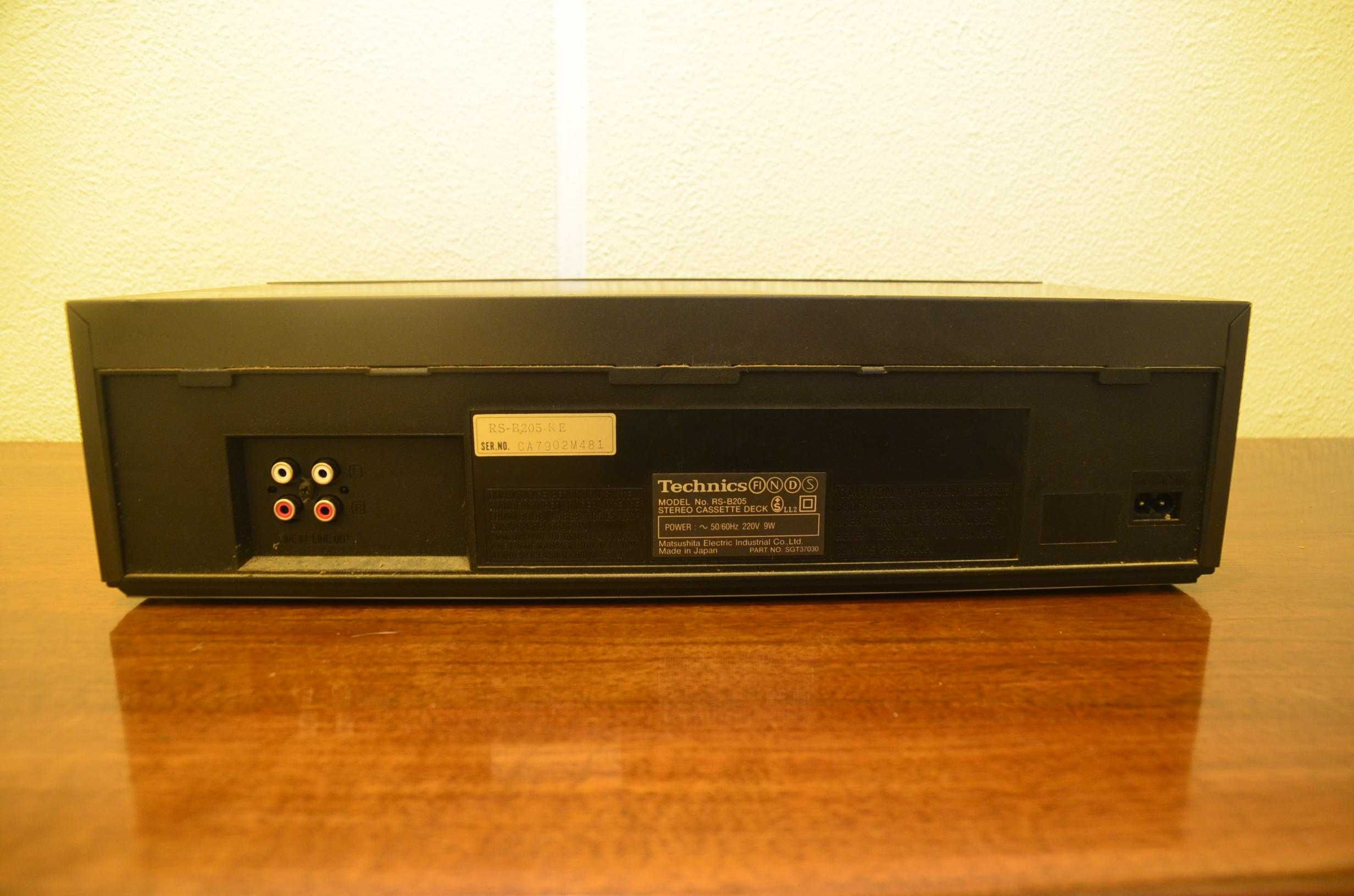 Gravador de cassetes Technics RS-B205