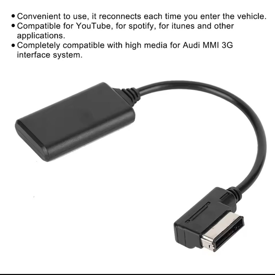 Кабель AMI MMI 3G Bluetooth module aux для Mercedes,Audi , Volkswagen