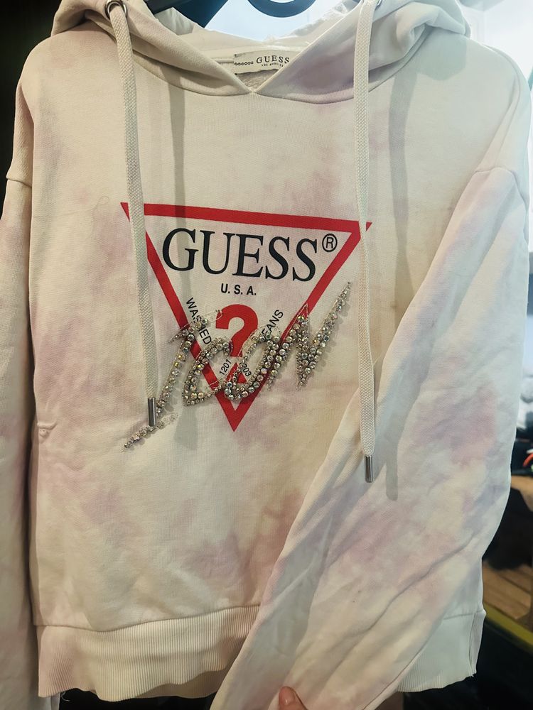 Bluza biała Guess Icon