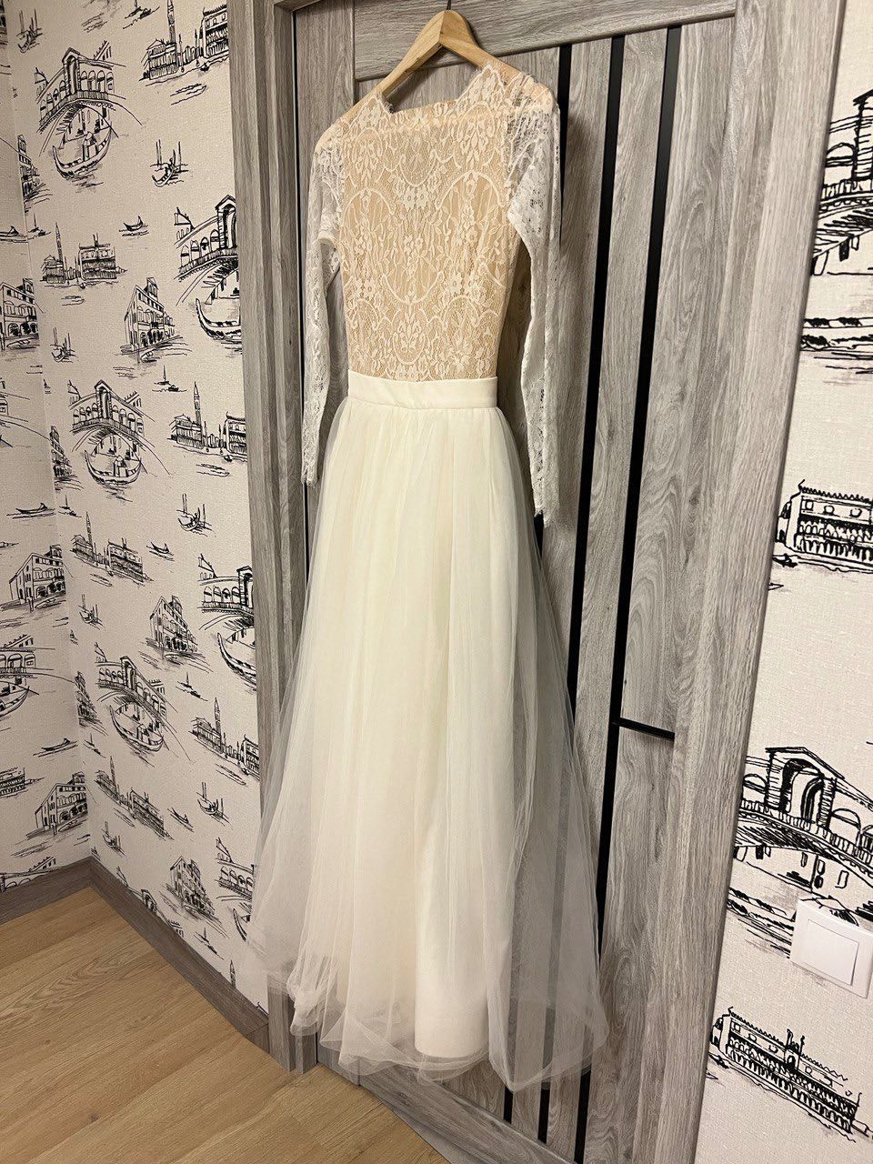 Весільна сукня розміру 42-44 (XS-S) у стилі бохо