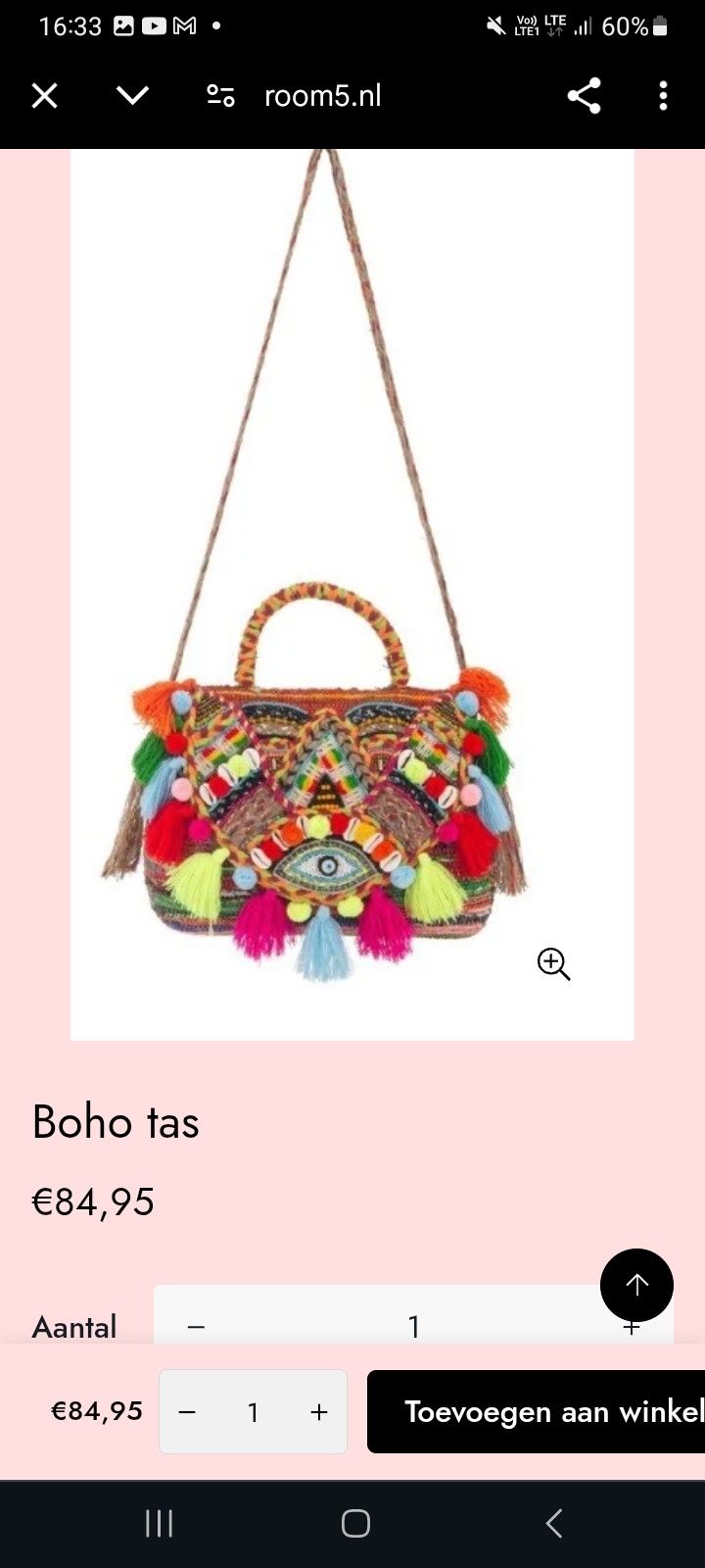 Nowa z metką torebka włoska Boho Alex Max  oryginalna
