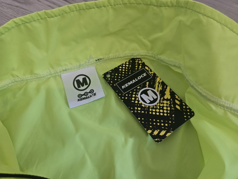 Nowa ultralekka i mała wiatrówka kamizelka kolarska Kemaloce M
