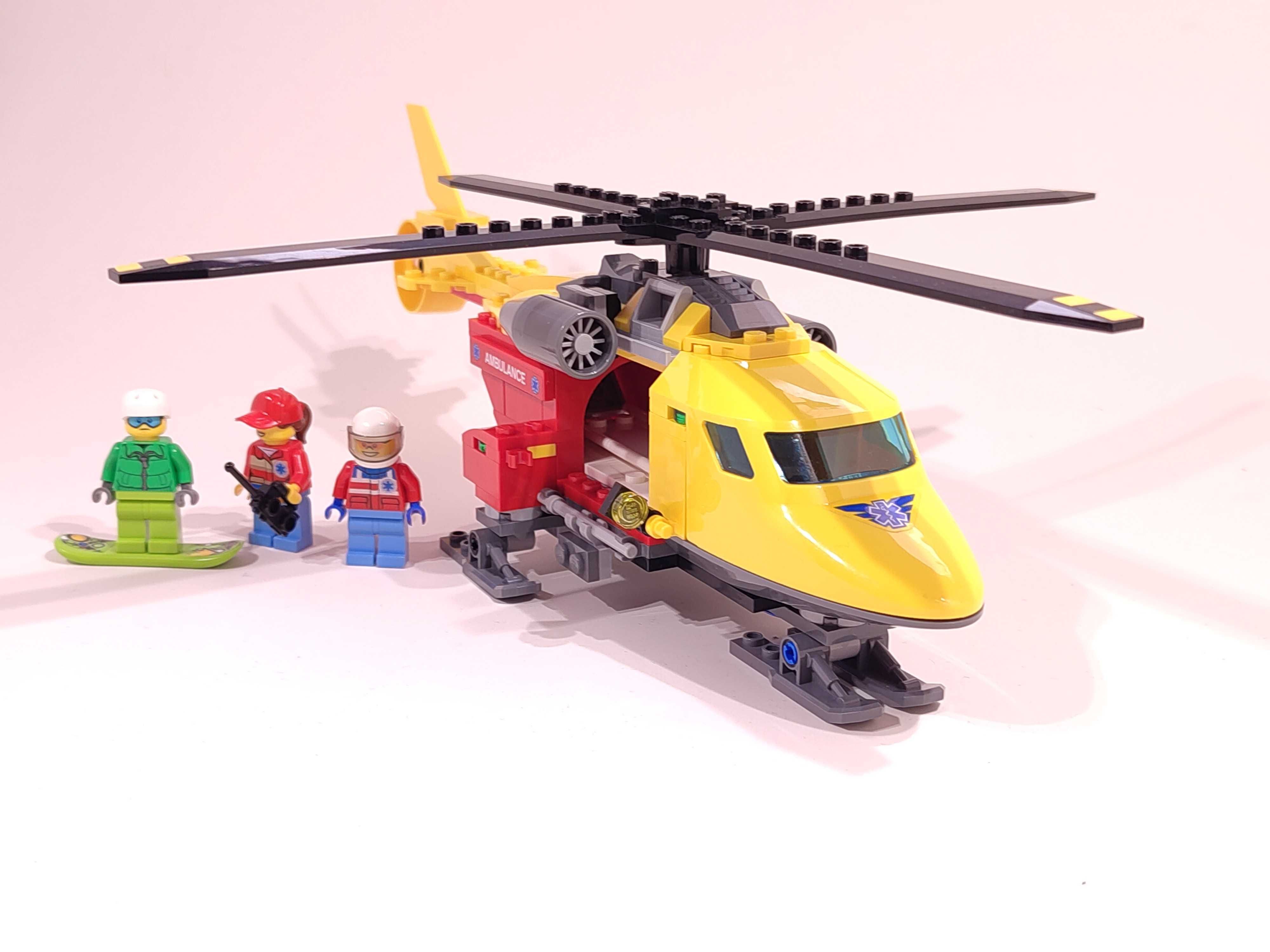 LEGO City 60179 - Helikopter medyczny - Komplet 100%