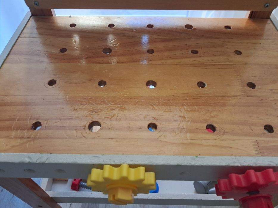 Drewniany warsztat dla dzieci