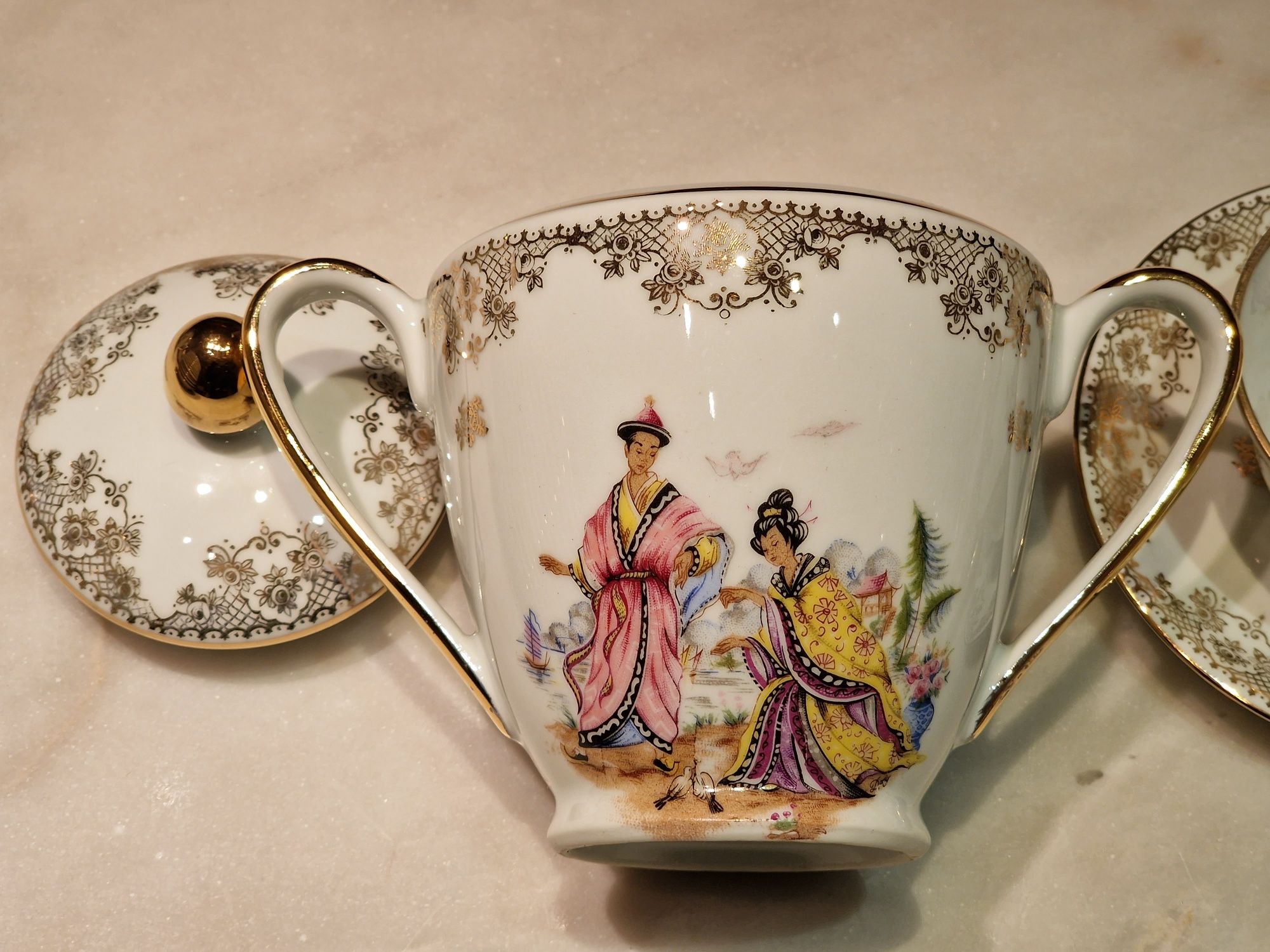 Serviço de café Porcelana de Limoges