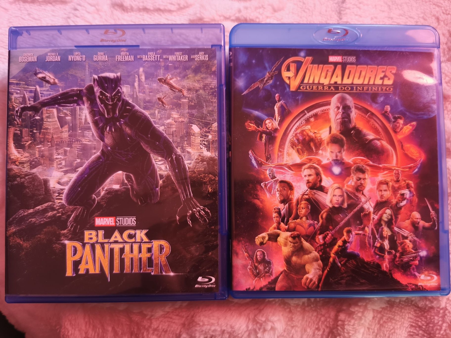 Vários Blu-ray Marvel