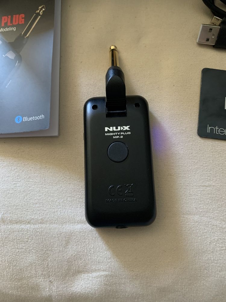 Nux mp 2 mighty plug. Wzmacniacz słuchawkowy jak nowy