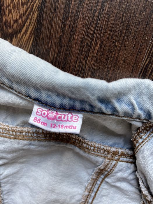 Dżinsowa kurtka dla dziewczynki r. 86