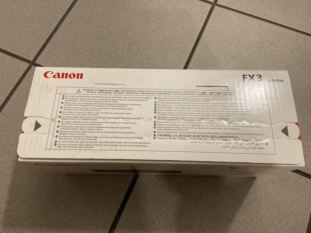 Kaseta toner Canon FX3 fax ORYGINALNY laser