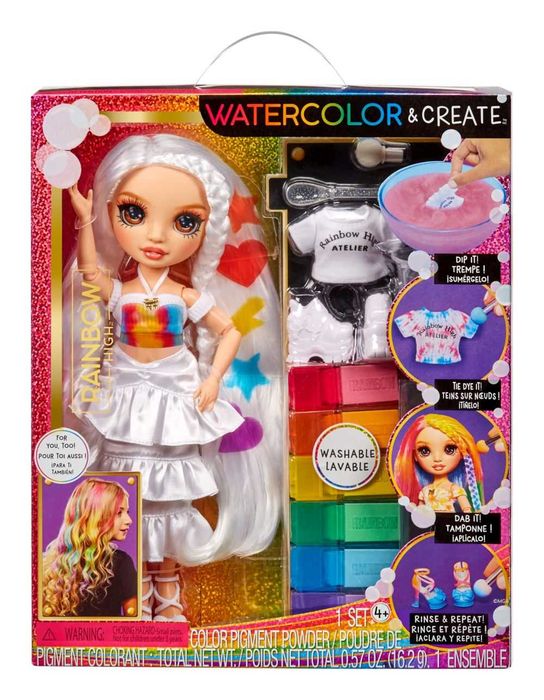 Rainbow High: WaterColor & Create NEW Theme Dolls-  Lalka