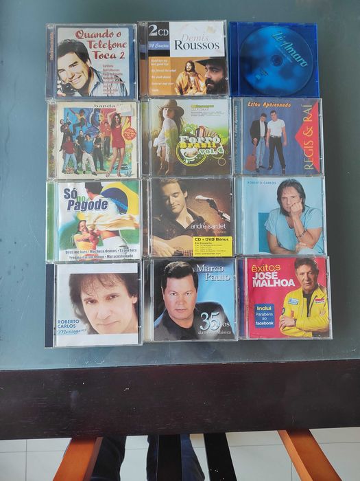 lote de cd's de musica brasileira