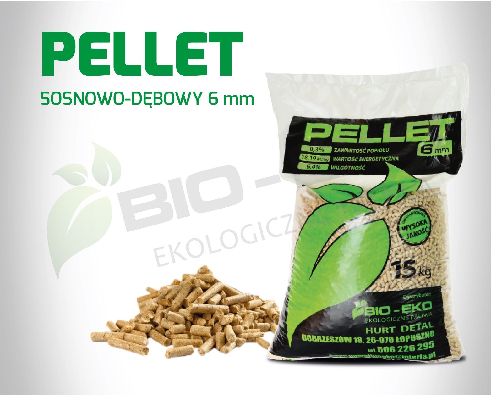 Pellet WIREX A1 ENplus DINplus Barlinek Olczyk Olimp Lava BIO-EKO