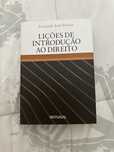 Livro Lições de Introdução ao Direito, Fernando José Bronze