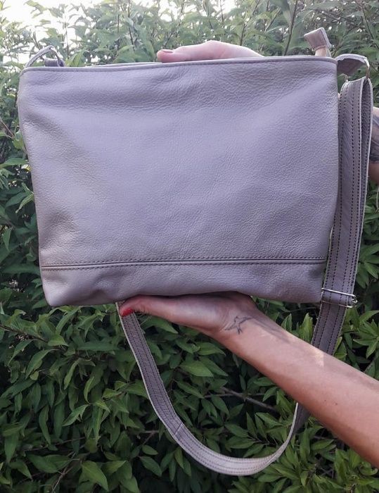 Новая кожаная сумка, сумочка из натуральной кожи
